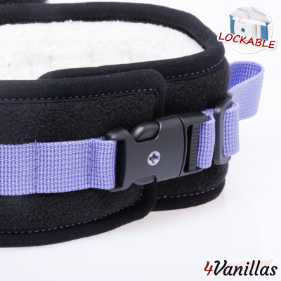 Lockable ThighCuffs - Midnight Rainbow - 4Vanillas