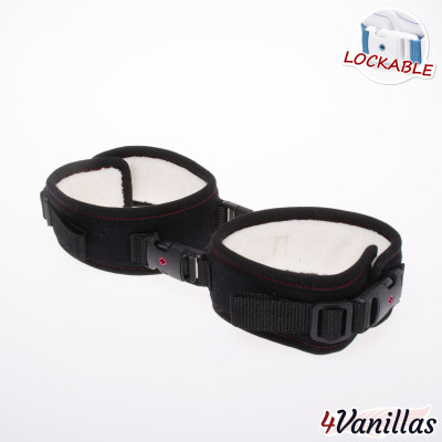 Lockable AnkleCuffs - Innocent Rainbow - 4Vanillas