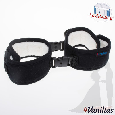 Lockable AnkleCuffs - for bride or groom - 4Vanillas