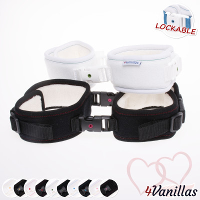Lockable AnkleCuffs - for couples - 4Vanillas