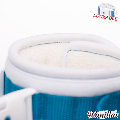 Lockable AnkleCuffs - Midnight Rainbow - 4Vanillas