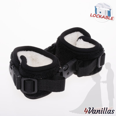 Lockable HandCuffs - for bride or groom - 4Vanillas