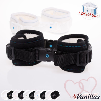 Lockable HandCuffs - for couples - 4Vanillas