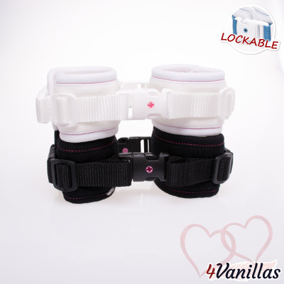 Lockable HandCuffs - for couples - 4Vanillas