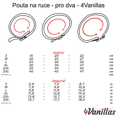 Pouta na ruce - pro dva - 4Vanillas