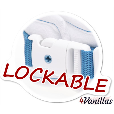 Lockable HandCuffs - Midnight Rainbow - 4Vanillas