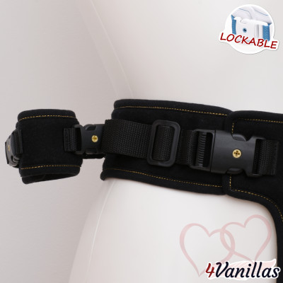 Lockable Chastity belt - for couples - 4Vanillas