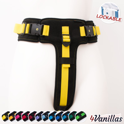 Lockable Chastity belt daily - Midnight Rainbow - 4Vanillas