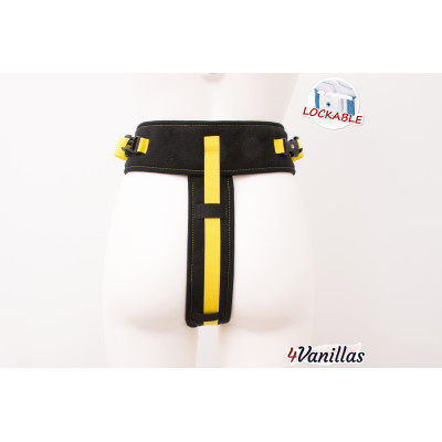 Lockable Chastity belt daily - Midnight Rainbow - 4Vanillas