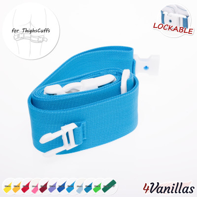 Lockable Mattress Strap for ThighCuffs - Innocent Rainbow - 4Vanillas