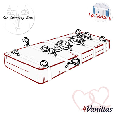 Lockable Mattress Strap for Belts - for couples - 4Vanillas