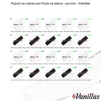 Lockable Mattress Strap for ThighCuffs - for couples - 4Vanillas