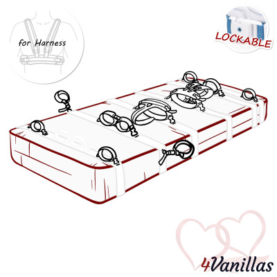 Lockable Mattress Strap for Harness (any) - for couples - 4Vanillas