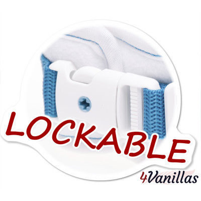 Lockable Mattress Strap for ThighCuffs - Midnight Rainbow - 4Vanillas