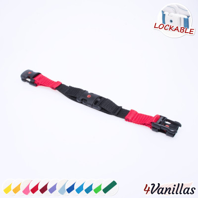 Lockable Upgrade for crotch cuffs - Midnight Rainbow - 4Vanillas
