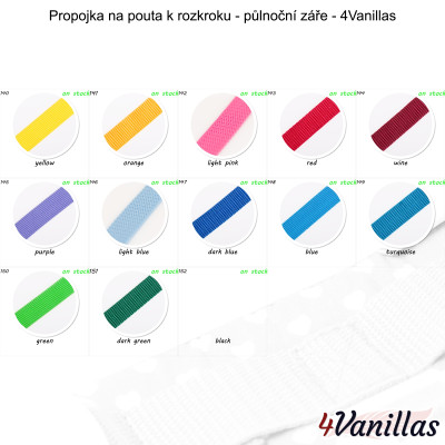 Lockable Upgrade for crotch cuffs - Midnight Rainbow - 4Vanillas