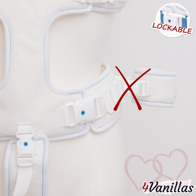 Lockable Full Body Harness - for couples - 4Vanillas