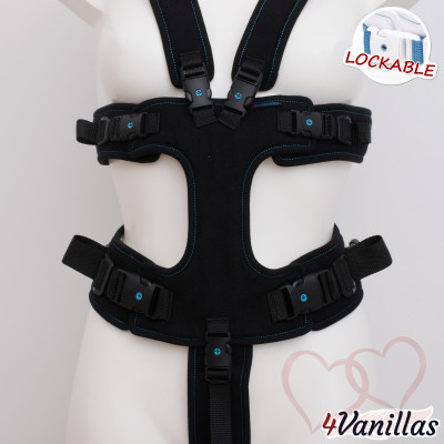 Lockable Full Body Harness - for couples - 4Vanillas
