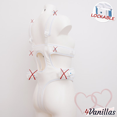 Lockable Full Body Harness - for couples - 4Vanillas
