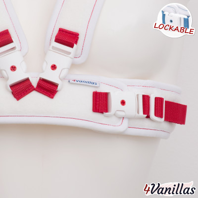 Lockable Chest Harness - Innocent Rainbow - 4Vanillas